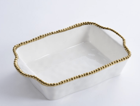 11″ x 9″ Rectangular Baking Dish in Golden Salerno - Pampa Bay - Gaines Jewelers
