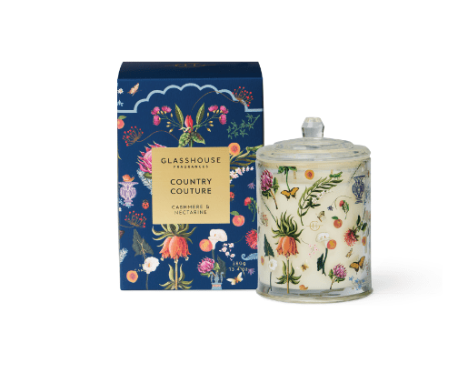 13.4oz. Country Couture Candle - Glasshouse - Gaines Jewelers