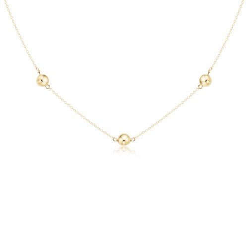 15" Choker Classic Gold Simplicity Chain - Gaines Jewelers