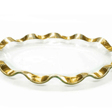 15" Ruffle Platter - Annieglass - Gaines Jewelers