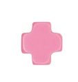 16" Necklace Gold - Signature Cross Small Bright Pink - enewton - Gaines Jewelers