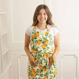 8 Oak Lane - Orange Blossom Apron - Gaines Jewelers