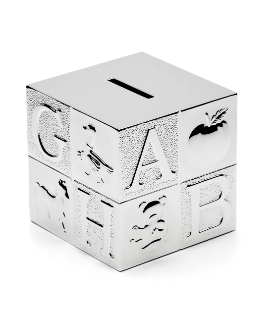 ABC Coin Bank - Reed & Barton - Gaines Jewelers