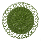 Alfresco Placemats - Green - Kim Seybert - Gaines Jewelers