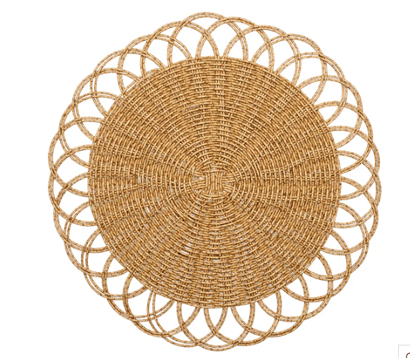 Alfresco Placemats - Natural - Kim Seybert - Gaines Jewelers