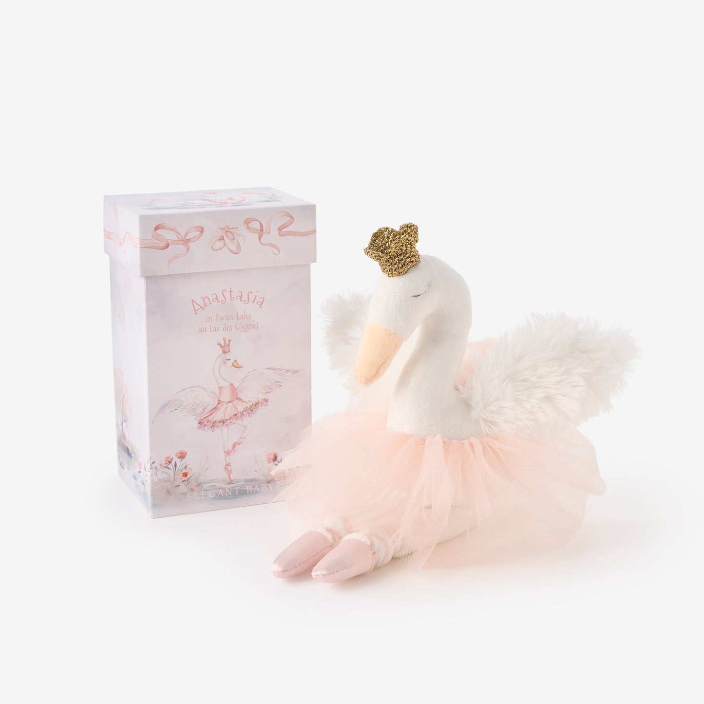 Anastasia the swan ballerina in box - Feltman Brothers - Gaines Jewelers
