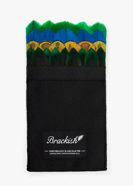 Andros Towne Pocket Square - Brackish - Gaines Jewelers