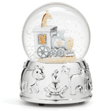 Animal Train Silverplate Snowglobe - Reed & Barton - Gaines Jewelers