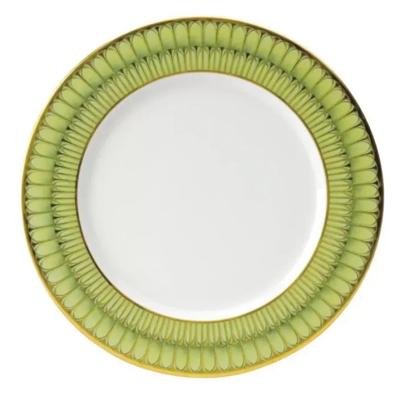 Arcades Green Dessert/Salad Plate - Philippe Deshoulieres - Gaines Jewelers