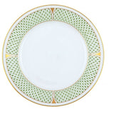 Art Deco Green Dinner Plate - Herend - Gaines Jewelers