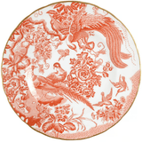 * Aves Red Dinner Plate - Royal Crown Derby - Gaines Jewelers
