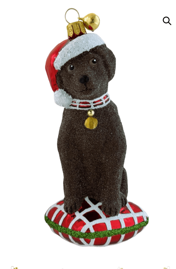 Bailey the Dog Ornament - JingleNog - Gaines Jewelers