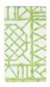 Bamboo Screen Moss Green - Paper Linen Guest Towels Airlaid - 12 In - Caspari - Gaines Jewelers