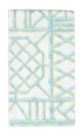 Bamboo Screen Robin's Egg - Paper Linen Guest Towels Airlaid - 12 In - Caspari - Gaines Jewelers