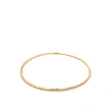 bangle bracelet - 14kt yellow gold 1.6mm - Gaines Jewelers