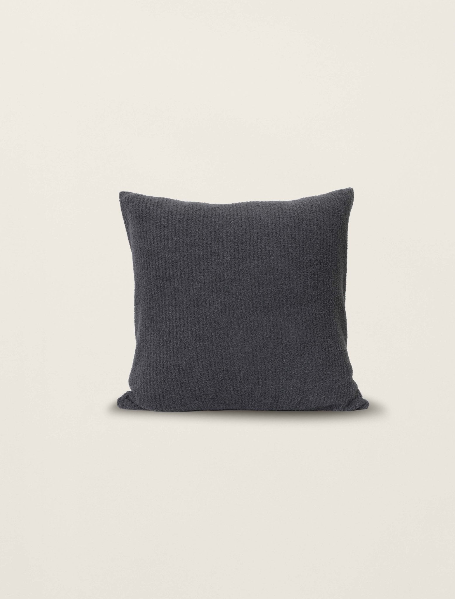 Barefoot Dreams - Cozy Chic Lite Ribbed Pillow Cover and Insert (Carbon) - Gaines Jewelers