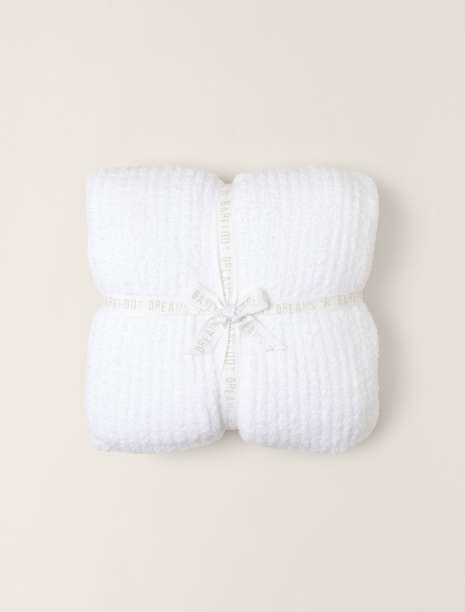 Barefoot Dreams - CozyChic Ribbed Bed Blanket (Full/Queen) - White - Gaines Jewelers
