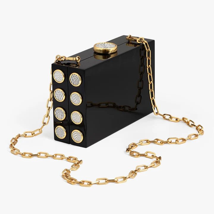 Basel Clutch - Pheasant - Brackish - Gaines Jewelers