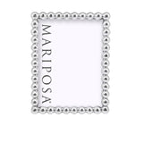 Baubles 5x7 Silver Picture Frame - Mariposa - Gaines Jewelers