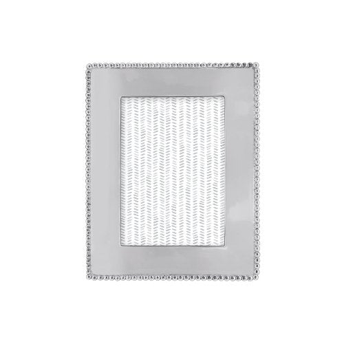 Beaded 5x7 Engravable Picture Frame - Mariposa - Gaines Jewelers