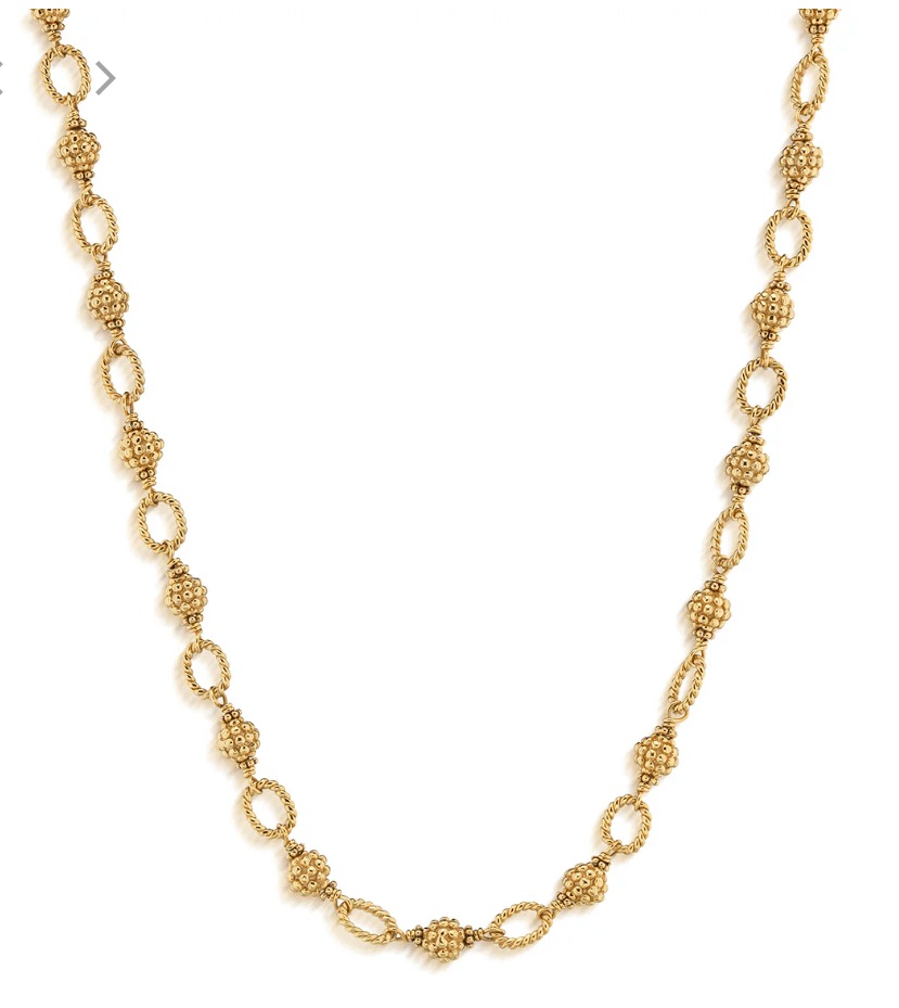 Berry & Bead Chain, 18" - Gold - Capucine De Wulf - Gaines Jewelers