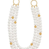Berry & Bead Triple Strand Necklace, 18"+2" - Pearl - Capucine De Wulf - Gaines Jewelers