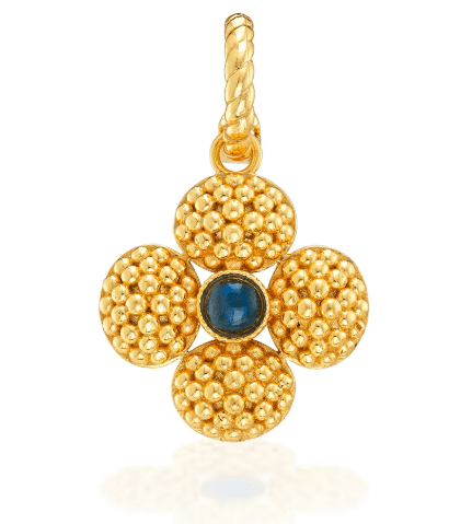 Berry Clover Double Sided Pendant - Blue Labradorite - Capucine De Wulf - Gaines Jewelers