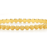 Berry Eternity Petite Hinged Bangle, S/M - Gold - Capucine De Wulf - Gaines Jewelers