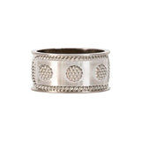Berry & Thread Napkin Ring - Silver - Gaines Jewelers
