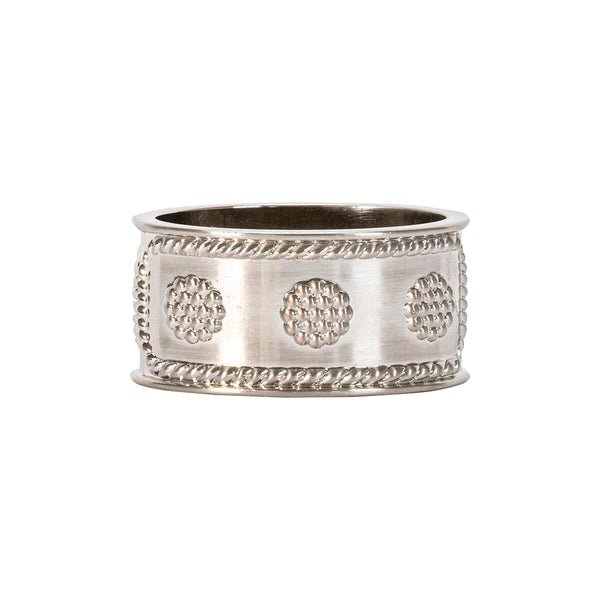 Berry & Thread Napkin Ring - Silver - Gaines Jewelers