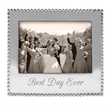 BEST DAY EVER Beaded 5x7 Frame - Mariposa - Gaines Jewelers
