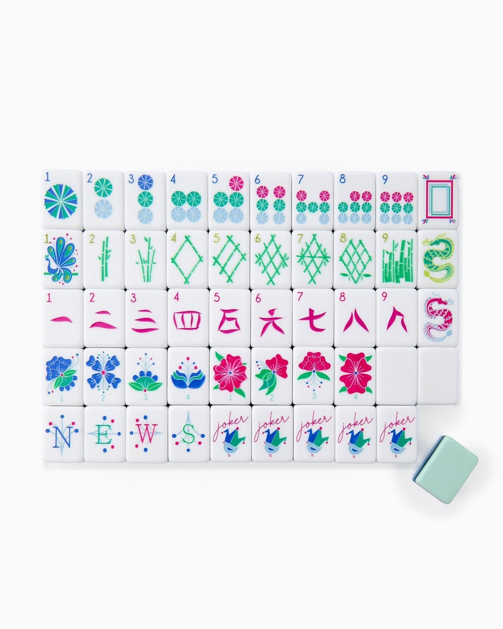 Birdie Mahjong Tiles - Oh my Mahjong - Gaines Jewelers