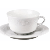 Blanc de Blanc Tea Saucer - Philippe Deshoulieres - Gaines Jewelers
