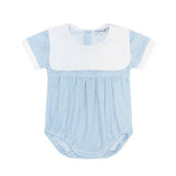Blue Gingham Baby Bubble - Gaines Jewelers