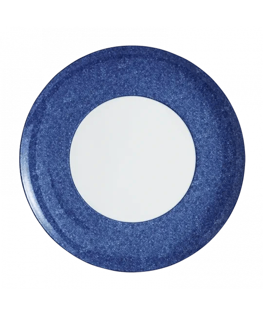 Blue Shou Service Plate - Mottahedeh - Gaines Jewelers