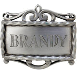 Bourbon Decanter Label - Salisbury - Gaines Jewelers