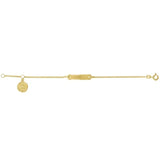 Bracelet - ID bracelet for an infant 14kt yellow gold - Gaines Jewelers