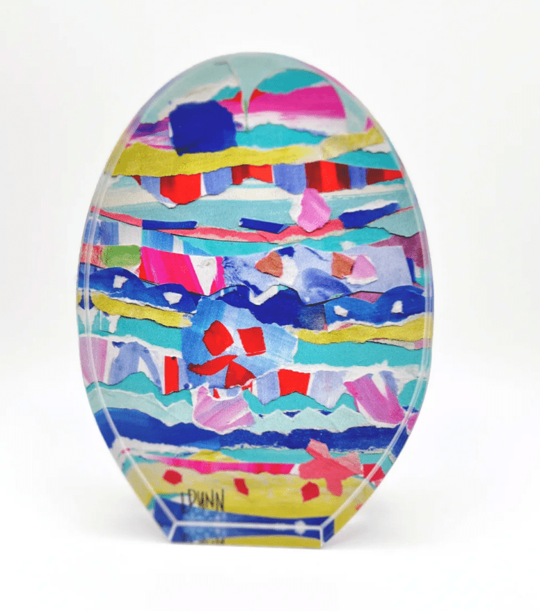 Bright Acrylic Easter Egg - Lauren Dunn - Gaines Jewelers