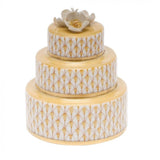 Butterscotch Wedding Cake - Herend - Gaines Jewelers