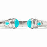 Cannes Demi Cuff - Turquoise Blue - OS - Julie Vos - Gaines Jewelers
