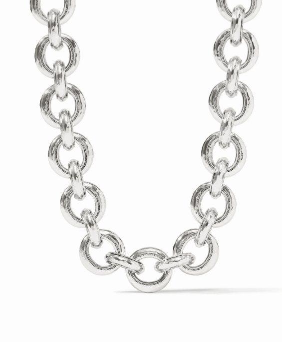 Cannes Link Necklace - Silver - OS - Julie Vos - Gaines Jewelers