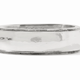 Cannes Statement Hinge Bangle - Silver - OS - Julie Vos - Gaines Jewelers