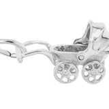 Canopy Baby Carriage Charm - Rembrandt Charms - Gaines Jewelers