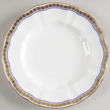 * Carlton Blue Dinner Plate - Royal Crown Derby - Gaines Jewelers