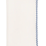 Casbah Napkin in White & Blue - Kim Seybert - Gaines Jewelers