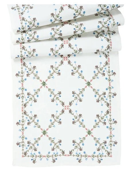 Chambray Villa Seville 18 x 90 Table Runner - Juliska - Gaines Jewelers