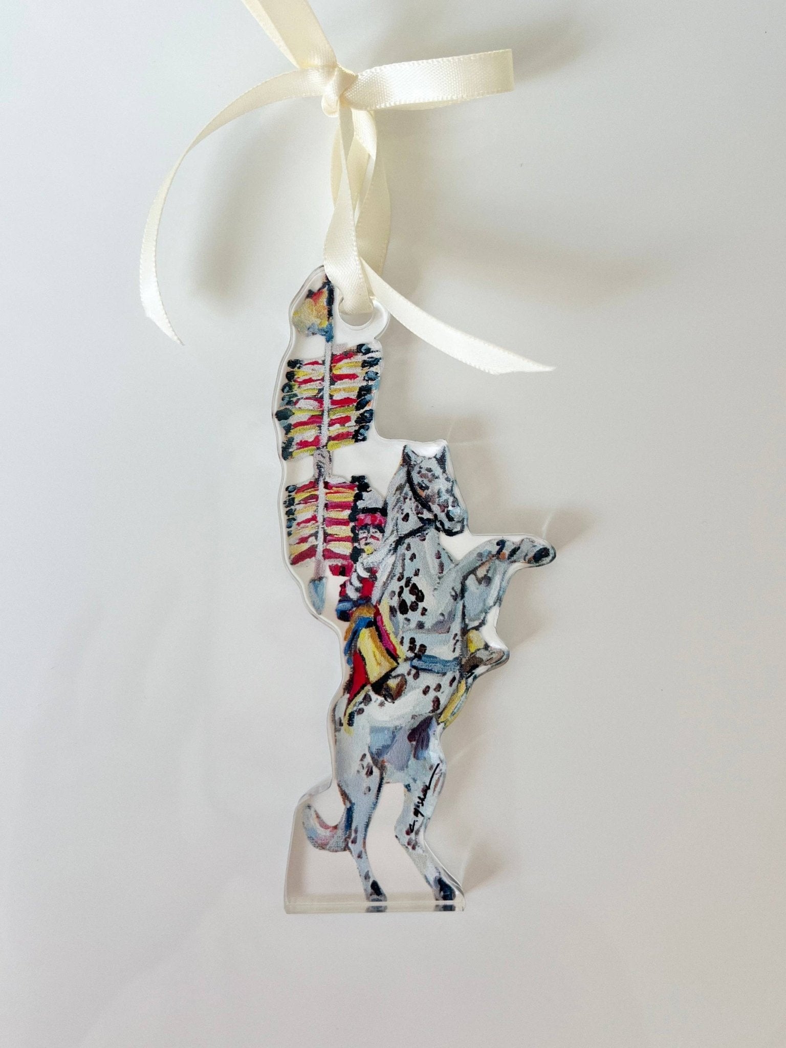 Chelsea McShane Art - "FSU" ornament - Gaines Jewelers