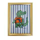 Chelsea McShane Art - "Gator" Framable Card: Pack of 10 - Gaines Jewelers