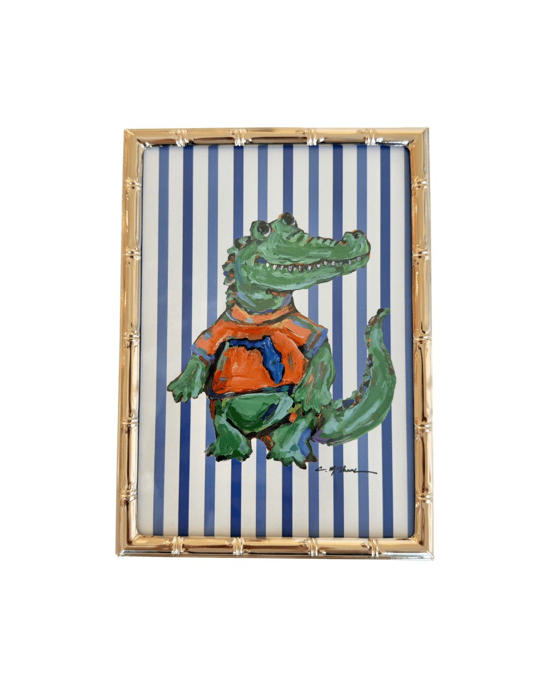 Chelsea McShane Art - "Gator" Framable Card: Pack of 10 - Gaines Jewelers
