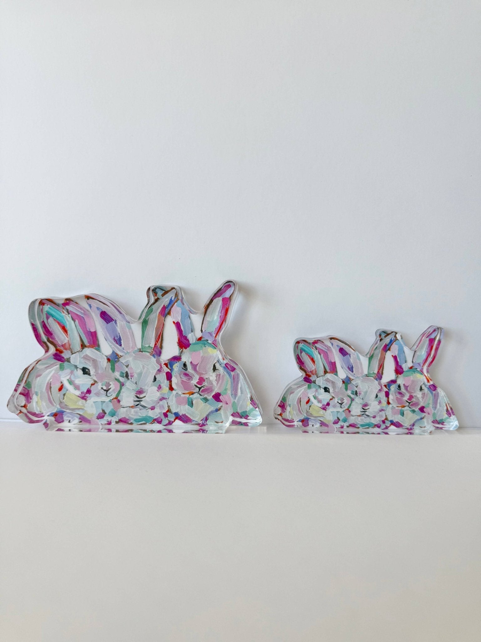 Chelsea McShane Art - “Hip Hap Hop” acrylic shelfie - Gaines Jewelers
